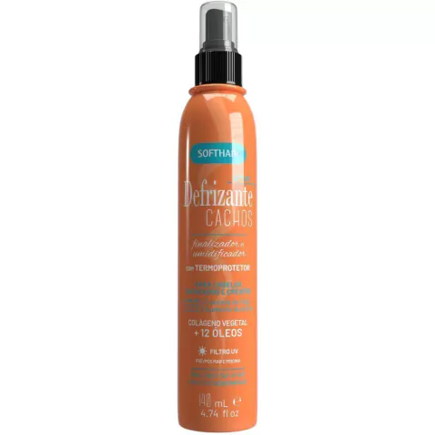 Spray Defrizante Cachos e Crespos 140ml SoftHair
