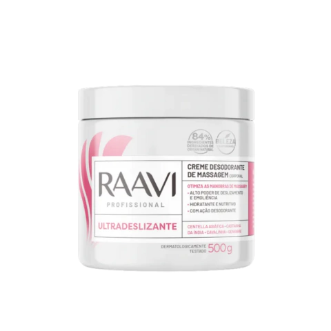 Creme Mass. Corporal Ultradeslizante 500g Raavi