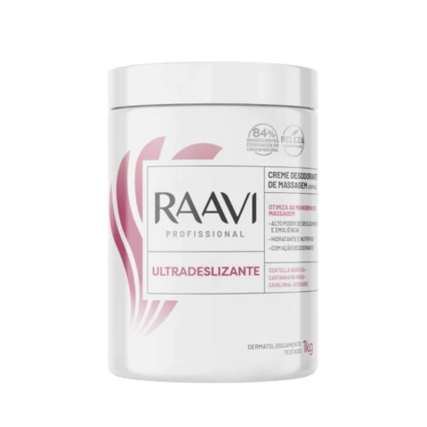 Creme Mass. Corporal Ultradeslizante 1kg Raavi