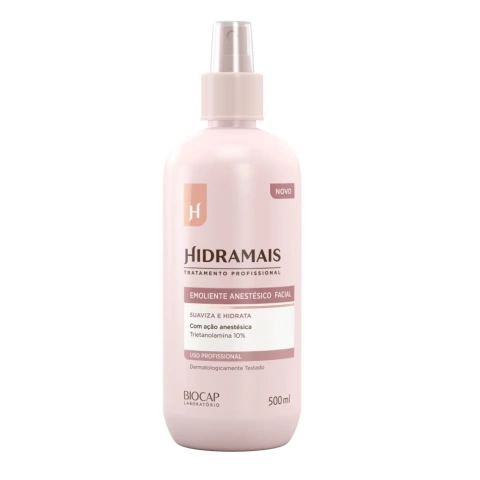 Emoliente Facial Anestésico 500ml Hidramais