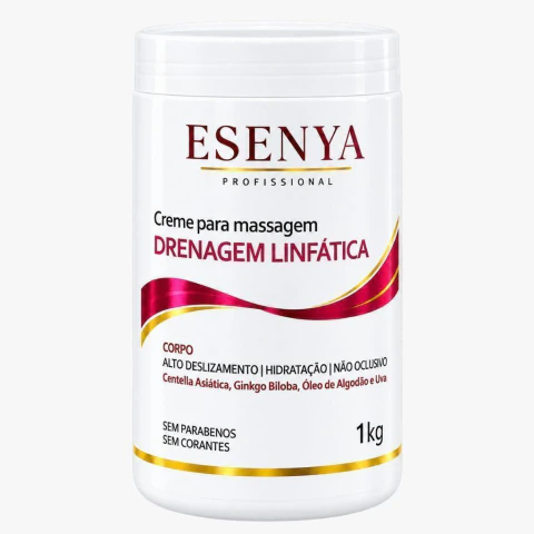 Creme Drenagem Linfática 1kg Esenya