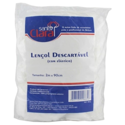 Lençol Descartável c/ Elástico 15 unidades - comprar online