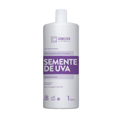 Óleo para Massagem Semente de Uva 1Lt Cosmeceuta