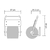 DISPENSER PARA BOBINA INDUSTRIAL DE PARED