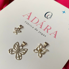 Combo: 3 Dijes Mariposa y Libélula - comprar online