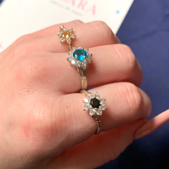 Combo: 3 Anillos Flor Nº2