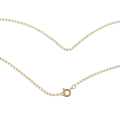 Collar Laminado en Oro Forcet - Adára Fábrica de Joyas
