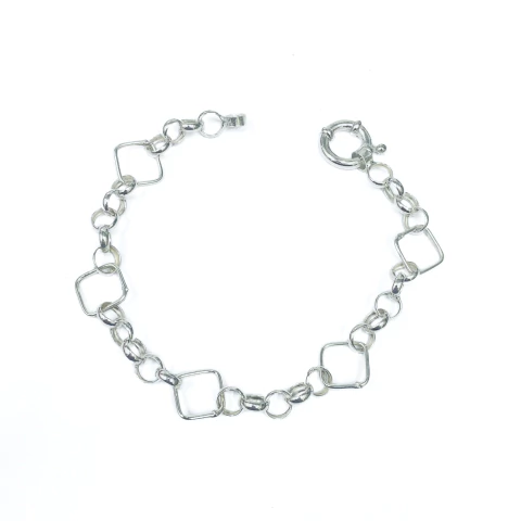 Pulsera Cuadrada con Rolo - comprar online