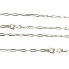 Collar Macizo Forcetina 060 solo Plata - Adára Fábrica de Joyas