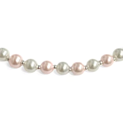 Pulsera Extensible Perlas Combinadas 6mm - Adára Fábrica de Joyas