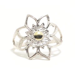 Combo Adára Sale: 4 Joyas Flores Plata con Oro Nº1 en internet