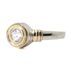 Anillo Estampa Círculo