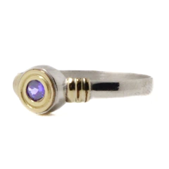 Anillo Estampa Mini Círculo