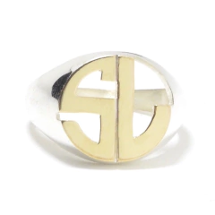 Anillo Inicial Doble Redondo - comprar online