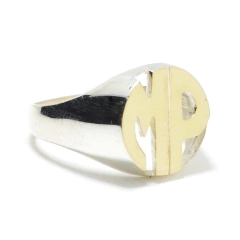 Anillo Inicial Doble Redondo en internet