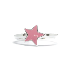 Anillo Italiano 36 - Estrella Esmaltada - Adára Fábrica de Joyas
