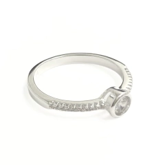 Anillo Italiano 29 - Solitario con Piedra - comprar online