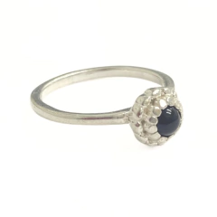 Anillo Italiano 26 - Flor con Esmalte - comprar online