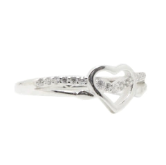 Anillo Italiano 22 - Corazón Calado en internet