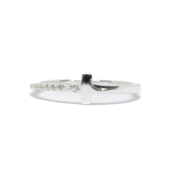Anillo Italiano 30 - Cruz con Piedras