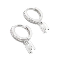 Aro Argolla con Dije Inicial - comprar online