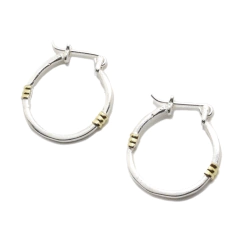 Combo: 3 Argollas con Oro