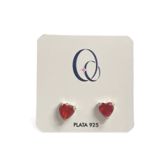 Aro Corazón con Piedra 6mm