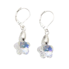 Aro Cristal Brizura Flor - Adára Fábrica de Joyas