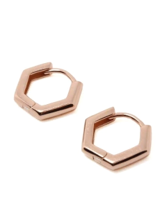 Aro Italiano 47 - Argolla Hexágono Rosé