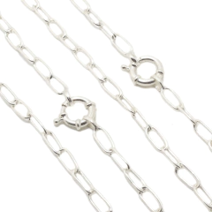 Collar Forcet Plata Sola