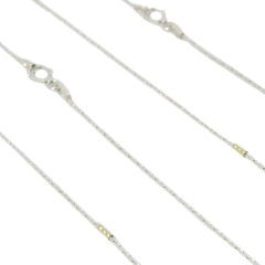 Collar Macizo FR 040 con Oro