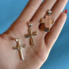 Combo: 3 Dijes Cruz - comprar online