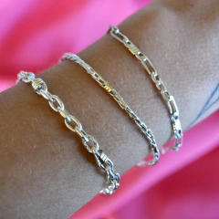 Combo: 3 Pulseras Huecas - comprar online