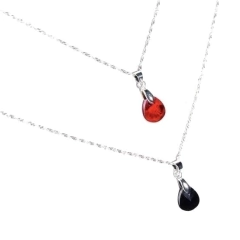 Collar Italiano + Cristal Gota