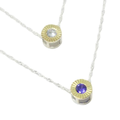 Collar Italiano + Pasante Estampa Sol Chico