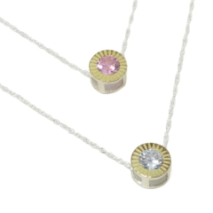 Collar Italiano + Pasante Estampa Sol Grande