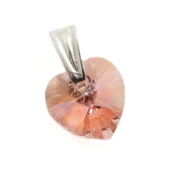Cristal Corazón 10mm - Adára Fábrica de Joyas