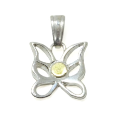 D105 - Mariposa Calada con Oro