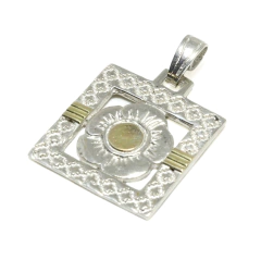 D68 - Flor con Marco y Oro - comprar online