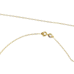 Collar Laminado en Oro Forcet Redonda - Adára Fábrica de Joyas