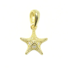 Dije Italiano 2 - Estrella de Mar Dorada