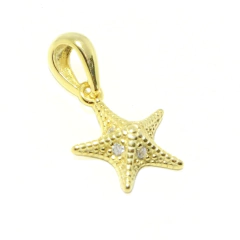 Dije Italiano 2 - Estrella de Mar Dorada - comprar online