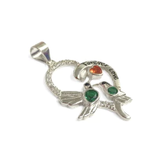 Dije Italiano 4 - Colibríes Love - tienda online
