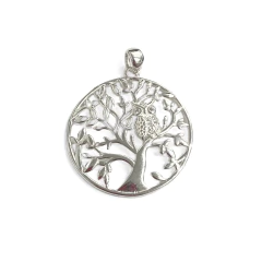 Dije Italiano 10 - Arbol de la Vida Calado - Adára Fábrica de Joyas