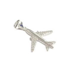 Dije Italiano 30 - Avión - Adára Fábrica de Joyas