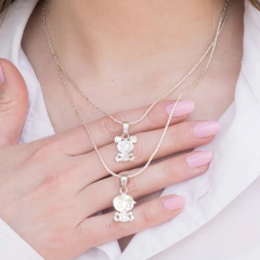 Combo: 2 Collares Macizos + 2 Dijes Nenes Nº2 en internet