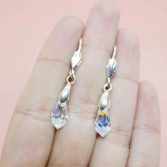 Aro Cristal Brizura Briolette - comprar online