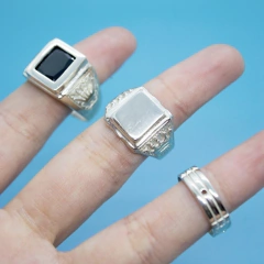 Combo: 3 Anillos para Hombre Nº2 - comprar online