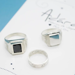 Combo: 3 Anillos para Hombre Nº2 en internet