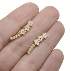 Aro Italiano 62 - Trepador Flores Dorado - comprar online